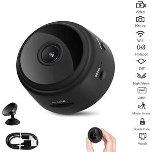 Non communiqué Vidéosurveillance Mini Caméra Espion Cachée Wifi Sans Fil HD 1080p Vision Nocturne Détection Mouvement pour Android IOS(Noir) - Publicité Non communiqué Vidéosurveillance Mini Caméra Espion Cachée Wifi Sans Fil HD 1080p Vision Nocturne Détection Mouvement pour Android IOS(Noir) - Publicité