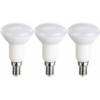 Non communiqué Luminea : 3 spots LED E14 réflecteur R50 - 450 lm - Blanc neutre - Publicité Non communiqué Luminea : 3 spots LED E14 réflecteur R50 - 450 lm - Blanc neutre - Publicité