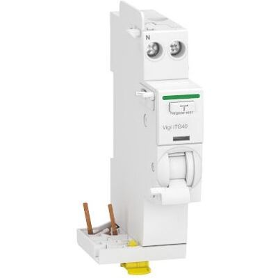 Schneider Electric - Acti9 iTG40 - module différentiel - 1P+N - 40A - 300mA - blanc - Publicité Schneider Electric - Acti9 iTG40 - module différentiel - 1P+N - 40A - 300mA - blanc - Publicité