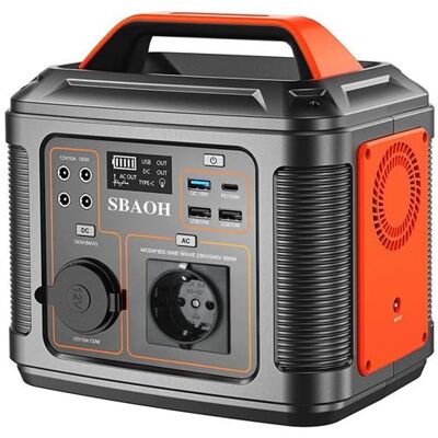 Non communiqué Station d’Énergie Portable SBAOH 296Wh 300W – Générateur Électrique Rechargeable avec Prises 230V, Camping et Urgences - Publicité Non communiqué Station d’Énergie Portable SBAOH 296Wh 300W – Générateur Électrique Rechargeable avec Prises 230V, Camping et Urgences - Publicité