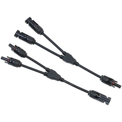 Revolt - Y MC4 adapters - 2-voies - MC4 compatible - Connector - Publicité Revolt - Y MC4 adapters - 2-voies - MC4 compatible - Connector - Publicité