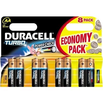 Piles AA Duracell MN1500 - Longue durée - Publicité Piles AA Duracell MN1500 - Longue durée - Publicité
