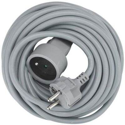 Rallonge DEBFLEX 10 m 16 A Gris - Publicité Rallonge DEBFLEX 10 m 16 A Gris - Publicité