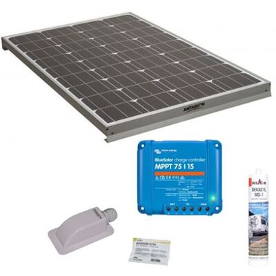 Non communiqué Pack ANTARION Panneau Solaire 120W Camping-car + Régulateur Solaire Victron 15A - Publicité Non communiqué Pack ANTARION Panneau Solaire 120W Camping-car + Régulateur Solaire Victron 15A - Publicité