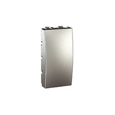Schneider Electric Obturateur Unica - 1 module - Aluminium aluminium - Publicité Schneider Electric Obturateur Unica - 1 module - Aluminium aluminium - Publicité