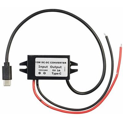 Non communiqué Revolt : Convertisseur DC/DC 12 V / 24 V vers 5 V connecteur USB-C mâle - Publicité Non communiqué Revolt : Convertisseur DC/DC 12 V / 24 V vers 5 V connecteur USB-C mâle - Publicité