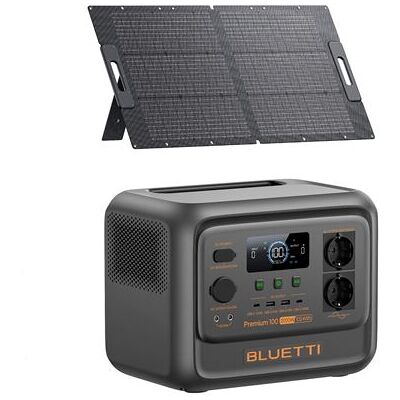 Non communiqué Kit BLUETTI Premium 100 V2 avec Panneau Solaire 100W - Batterie 1024Wh, Générateur solaire 2x2000W (2700W Max.) - Publicité Non communiqué Kit BLUETTI Premium 100 V2 avec Panneau Solaire 100W - Batterie 1024Wh, Générateur solaire 2x2000W (2700W Max.) - Publicité