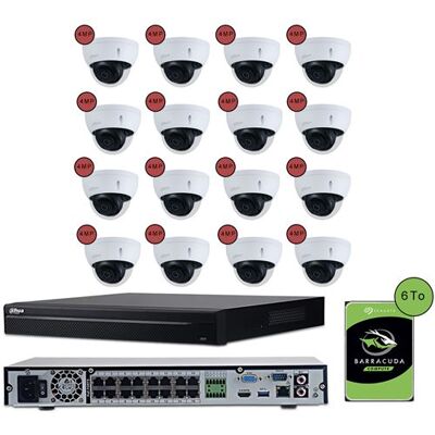 Bosch KOMELEC Pack de vidéosurveillance ip poe 16 caméras dôme 4mp - 20 jours d'enregistrement Blanc - Publicité Bosch KOMELEC Pack de vidéosurveillance ip poe 16 caméras dôme 4mp - 20 jours d'enregistrement Blanc - Publicité
