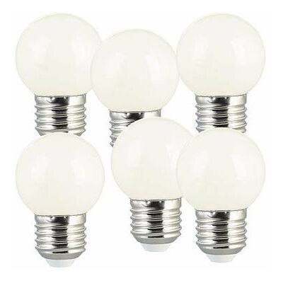 Luminea - M-6LED-E27-G45 - E27 - G45 - Ampoules LED - Publicité Luminea - M-6LED-E27-G45 - E27 - G45 - Ampoules LED - Publicité