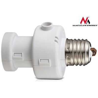 Non communiqué Maclean mce21w couvrir lampoule avec minuterie de capteur de luminosité timer sensor pir e27 100w - Publicité Non communiqué Maclean mce21w couvrir lampoule avec minuterie de capteur de luminosité timer sensor pir e27 100w - Publicité