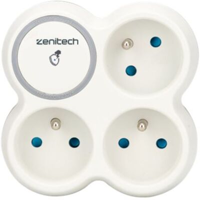 Non communiqué Zenitech - Triplite parafoudre 2P+T Blanc - Bolea Blanc - Publicité Non communiqué Zenitech - Triplite parafoudre 2P+T Blanc - Bolea Blanc - Publicité