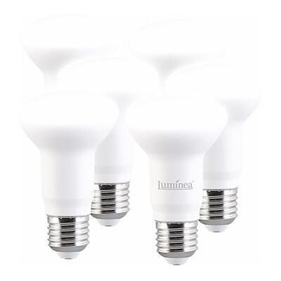 Non communiqué Luminea : 6 ampoules LED à réflecteur E27 - 7 W - 630 lm - Blanc lumière du jour - Publicité Non communiqué Luminea : 6 ampoules LED à réflecteur E27 - 7 W - 630 lm - Blanc lumière du jour - Publicité