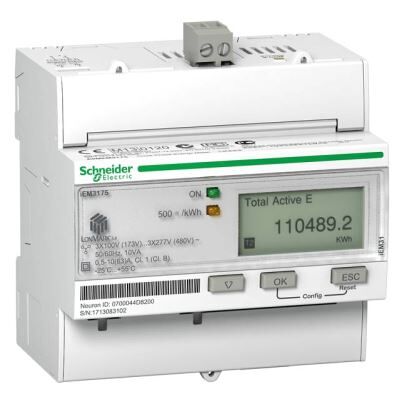 Schneider Electric - A9MEM3175 - 3P 63A - LON - Compteur d'énergie - Publicité Schneider Electric - A9MEM3175 - 3P 63A - LON - Compteur d'énergie - Publicité