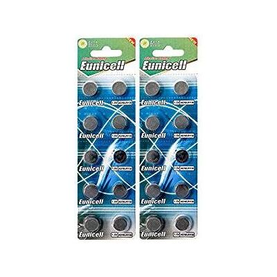 Non communiqué Lot de 20 Piles Bouton 1,5V AG10 LR54 SR54 SR1130 189 389 EUNICELL - Publicité Non communiqué Lot de 20 Piles Bouton 1,5V AG10 LR54 SR54 SR1130 189 389 EUNICELL - Publicité