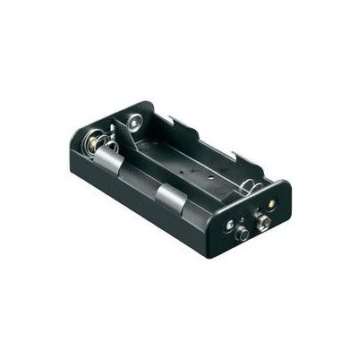 Support pile 4x R14 (C) Goobay 11457 raccord par bouton-poussoir (L x l x h) 62.5 x 55.8 x 23.5 mm Noir - Publicité Support pile 4x R14 (C) Goobay 11457 raccord par bouton-poussoir (L x l x h) 62.5 x 55.8 x 23.5 mm Noir - Publicité