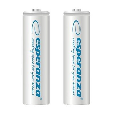 Non communiqué Esperanza EZA103W - Batterie 2 x AA / HR6 - NiMH - (rechargeables) - 2000 mAh - blanc Blanc - Publicité Non communiqué Esperanza EZA103W - Batterie 2 x AA / HR6 - NiMH - (rechargeables) - 2000 mAh - blanc Blanc - Publicité