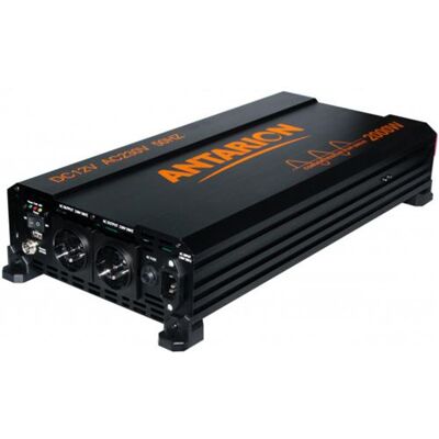 ANTARION Convertisseur de tension Pur Sinus 2000W 12V/230V Camping-Car - Publicité ANTARION Convertisseur de tension Pur Sinus 2000W 12V/230V Camping-Car - Publicité