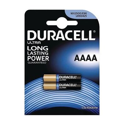 Non communiqué Duracell Ultra MX 2500 - Batterie AAAA - Alcaline - Publicité Non communiqué Duracell Ultra MX 2500 - Batterie AAAA - Alcaline - Publicité