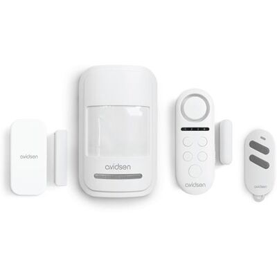 AVIDSEN : Kit Guard - Kit de sécurité avec détecteur infrarouge et télécommande - Publicité AVIDSEN : Kit Guard - Kit de sécurité avec détecteur infrarouge et télécommande - Publicité