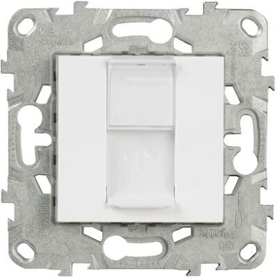 Non communiqué Prise RJ45 CAT 6 STP - blanc - Unica - Schneider Blanc - Publicité Non communiqué Prise RJ45 CAT 6 STP - blanc - Unica - Schneider Blanc - Publicité