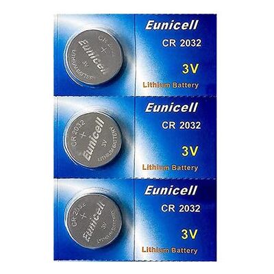 Non communiqué 3 Piles Bouton Eunicell CR2032 - Pile Lithium 3V - Publicité Non communiqué 3 Piles Bouton Eunicell CR2032 - Pile Lithium 3V - Publicité