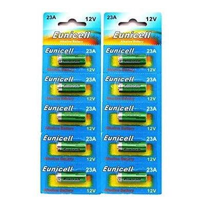 Non communiqué EUNICELL - Lot de 10 piles 23A EUNICELL - 12V Alcaline - MN21 A23 LRV08 E23A - Publicité Non communiqué EUNICELL - Lot de 10 piles 23A EUNICELL - 12V Alcaline - MN21 A23 LRV08 E23A - Publicité