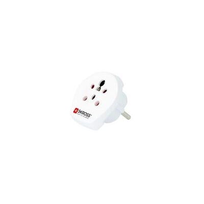 Non communiqué Skross travel adapter india / israel / denmark to europe - Publicité Non communiqué Skross travel adapter india / israel / denmark to europe - Publicité