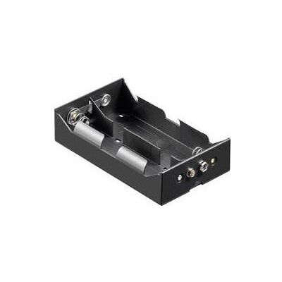 Support pile 4x R20 (D) Goobay 11977 raccord par bouton-poussoir (L x l x h) 133.5 x 74 x 31.5 mm Noir - Publicité Support pile 4x R20 (D) Goobay 11977 raccord par bouton-poussoir (L x l x h) 133.5 x 74 x 31.5 mm Noir - Publicité