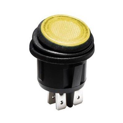 Velleman Interrupteur à bascule éclairé LED orange - 2P DPST - 12 V - Publicité Velleman Interrupteur à bascule éclairé LED orange - 2P DPST - 12 V - Publicité