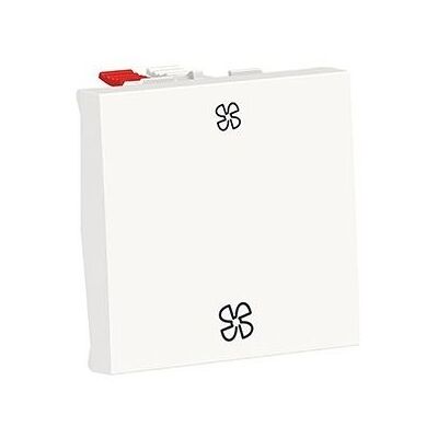 Schneider Nu320320vmc - Interrupteur - Contrôle à 2 vitesses, 10A, 2 modules, Blanc - Publicité Schneider Nu320320vmc - Interrupteur - Contrôle à 2 vitesses, 10A, 2 modules, Blanc - Publicité