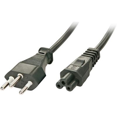 Lindy - Câble d'alimentation - IEC 60320 C5 pour SEV 1011 (M) - 2 m - noir Noir - Publicité Lindy - Câble d'alimentation - IEC 60320 C5 pour SEV 1011 (M) - 2 m - noir Noir - Publicité
