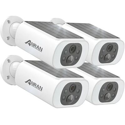 Caméra de sécurité solaire sans fil ANRAN - 3MP Vision Nocturne - Publicité Caméra de sécurité solaire sans fil ANRAN - 3MP Vision Nocturne - Publicité