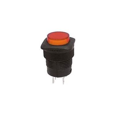 Velleman Bouton poussoir off (on) avec led orange - Publicité Velleman Bouton poussoir off (on) avec led orange - Publicité