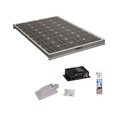 Non communiqué Pack ANTARION Panneau Solaire Monocristallin 140W + Kit de Pose Solaire avec Régulateur - Publicité Non communiqué Pack ANTARION Panneau Solaire Monocristallin 140W + Kit de Pose Solaire avec Régulateur - Publicité