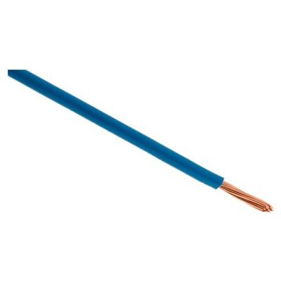 Zenitech HO7V-R 6 Câble Bleu - Câble Électrique - Publicité Zenitech HO7V-R 6 Câble Bleu - Câble Électrique - Publicité