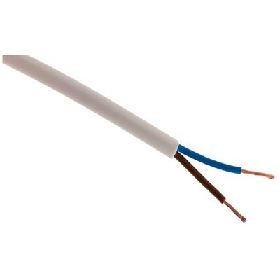 ZENITECH Câble d'alimentation blanc 10m - Câble électrique - Publicité ZENITECH Câble d'alimentation blanc 10m - Câble électrique - Publicité