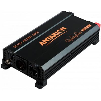 ANTARION Convertisseur de tension Pur Sinus 1000W 12V/230V Camping-Car - Publicité ANTARION Convertisseur de tension Pur Sinus 1000W 12V/230V Camping-Car - Publicité