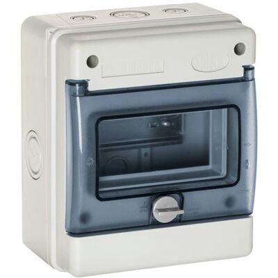 Non communiqué Solera - Coffret étanche IP65 6 modules - Publicité Non communiqué Solera - Coffret étanche IP65 6 modules - Publicité