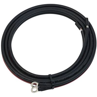 Non communiqué Revolt : Câble pour batterie et régulateur de charge avec cosses M6 - 150 cm / 6 mm² - Publicité Non communiqué Revolt : Câble pour batterie et régulateur de charge avec cosses M6 - 150 cm / 6 mm² - Publicité