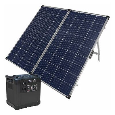 Revolt - 455Ah 260W Panneau Solaire Pliable - Power Station - Publicité Revolt - 455Ah 260W Panneau Solaire Pliable - Power Station - Publicité