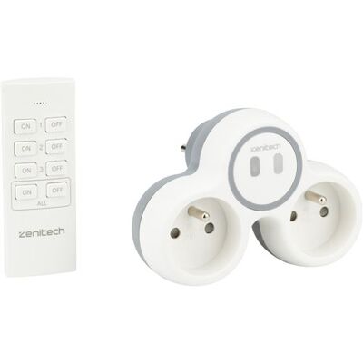 Non communiqué Zenitech - Biplite 2300W + télécommande Blanc - Bolea Blanc - Publicité Non communiqué Zenitech - Biplite 2300W + télécommande Blanc - Bolea Blanc - Publicité
