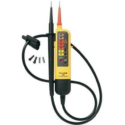 Testeur de tension à 2 pôles Fluke T90 CAT II 690 V, CAT III 600 V LED, Acoustique - Publicité Testeur de tension à 2 pôles Fluke T90 CAT II 690 V, CAT III 600 V LED, Acoustique - Publicité