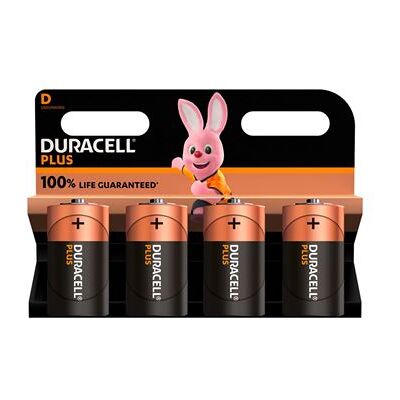 Duracell MN1300/LR20 Pile D - Puissance et Vie Supplémentaire - Publicité Duracell MN1300/LR20 Pile D - Puissance et Vie Supplémentaire - Publicité