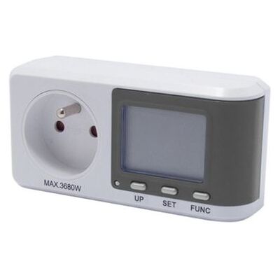 Chacon - Compteur de consommation énergétique Blanc - Publicité Chacon - Compteur de consommation énergétique Blanc - Publicité