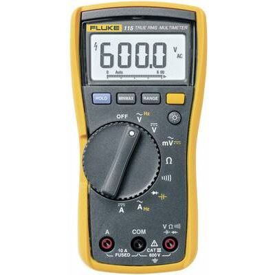 Multimètre Fluke 115 - True RMS, CAT III 600V, Auto Gamme - Publicité Multimètre Fluke 115 - True RMS, CAT III 600V, Auto Gamme - Publicité
