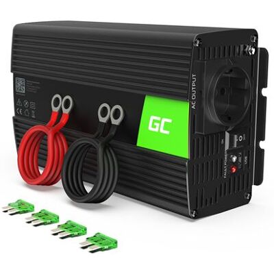 green cell power inverter 24v to 230v 1000w/2000w pure sine wave - Publicité green cell power inverter 24v to 230v 1000w/2000w pure sine wave - Publicité