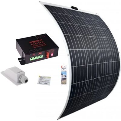 Non communiqué ANTARION KIT Panneau Souple 220W + Régulateur MPPT 20A + Câble 5m - Publicité Non communiqué ANTARION KIT Panneau Souple 220W + Régulateur MPPT 20A + Câble 5m - Publicité