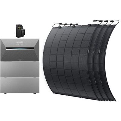 Non communiqué Kit Anker SOLIX Solarbank 3 E2700 Pro+2xBP2700+4xFS20+A17X7311 - Centrale photovoltaïque balcon Plug and Play - Publicité Non communiqué Kit Anker SOLIX Solarbank 3 E2700 Pro+2xBP2700+4xFS20+A17X7311 - Centrale photovoltaïque balcon Plug and Play - Publicité