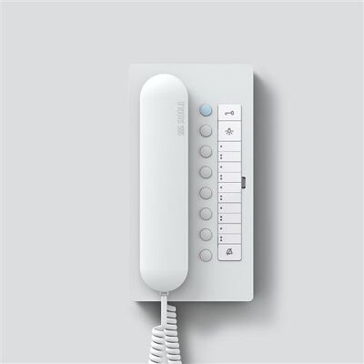 Siedle + Söhne Siedle 040116 BTC 850-02 W Bus-Telefon Comfort Weiß - Publicité Siedle + Söhne Siedle 040116 BTC 850-02 W Bus-Telefon Comfort Weiß - Publicité
