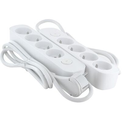 Non communiqué Chacon - Lot de 2 blocs multiprises 4x16A + interrupteur - 1,5m - Publicité Non communiqué Chacon - Lot de 2 blocs multiprises 4x16A + interrupteur - 1,5m - Publicité